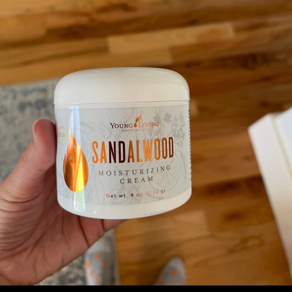 Like new Young Living Sandalwood moisturizing cream.